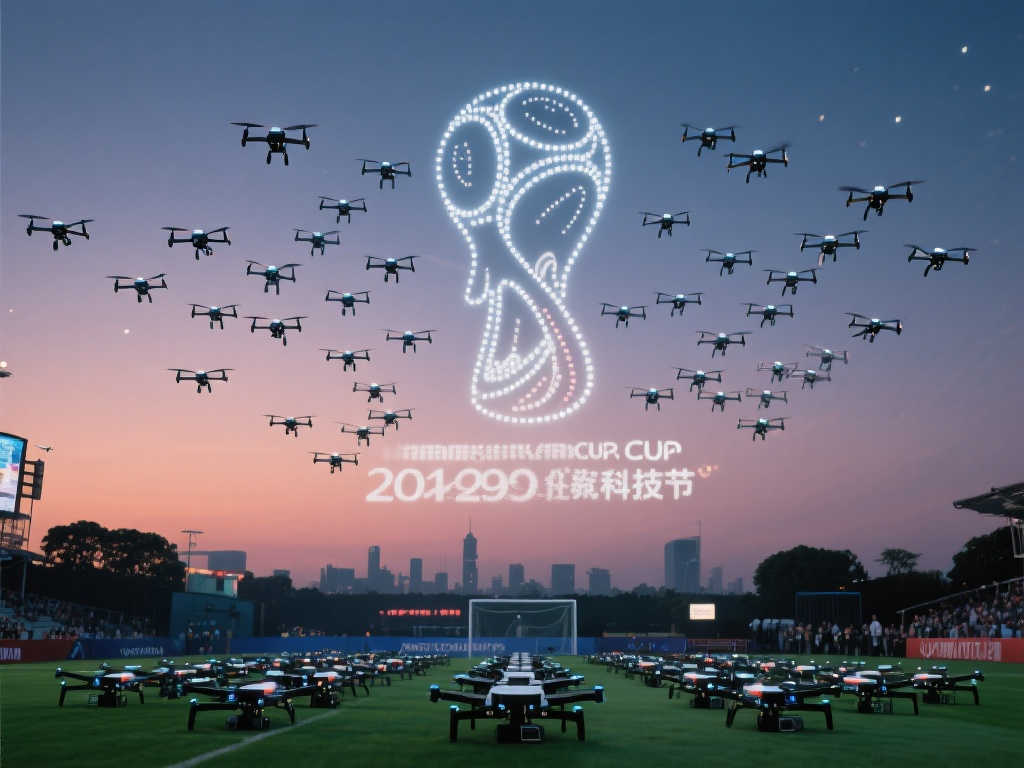 世界杯无人机编队震撼球场,体彩竞猜热潮同步开启 世界杯无人机编队震撼球场,体彩竞猜热潮同步开启