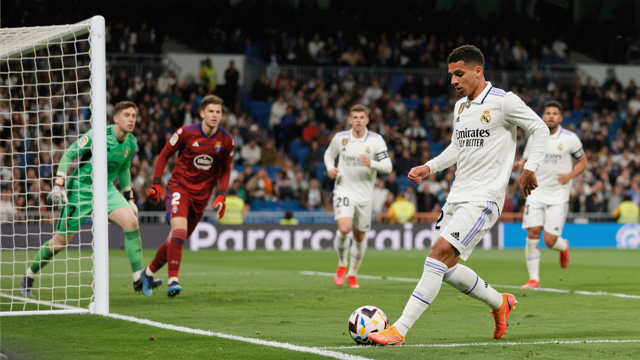 十人皇马半场2-0帕丘卡:贝林传射建功,阿森西奥染红,裤袜神勇救险 十人皇马半场2-0帕丘卡:贝林传射建功,阿森西奥染红,裤袜神勇救险